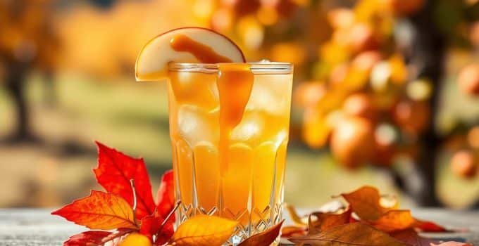 Caramel Apple Mocktail