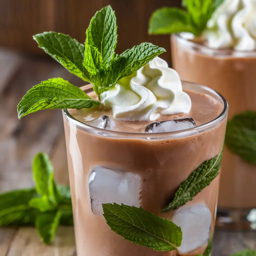 Chocolate Mint Mocktail