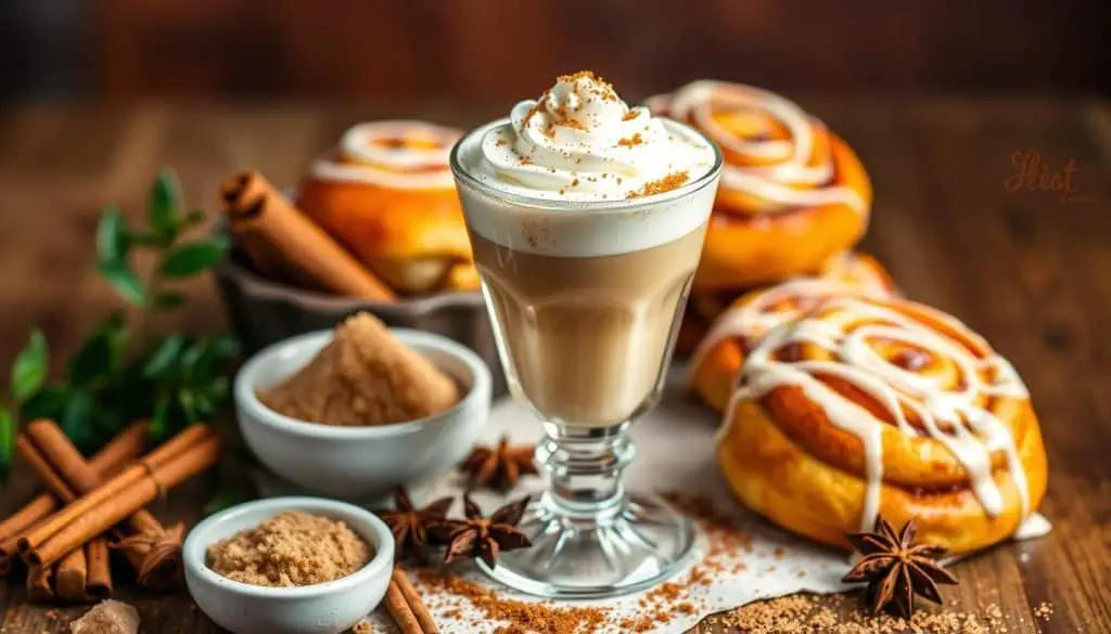 Cinnamon Roll Mocktail ingredients