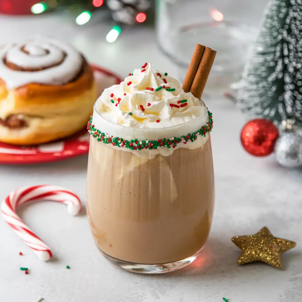 Cinnamon Roll Mocktail