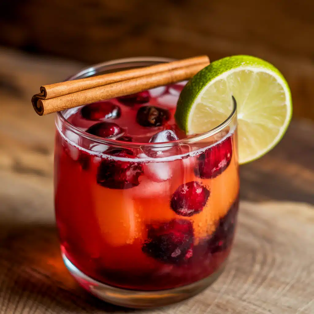 Cranberry Cinnamon Mocktail