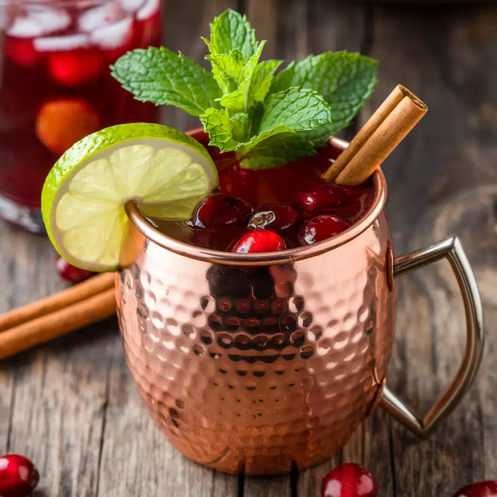 Cranberry Mule Mocktail