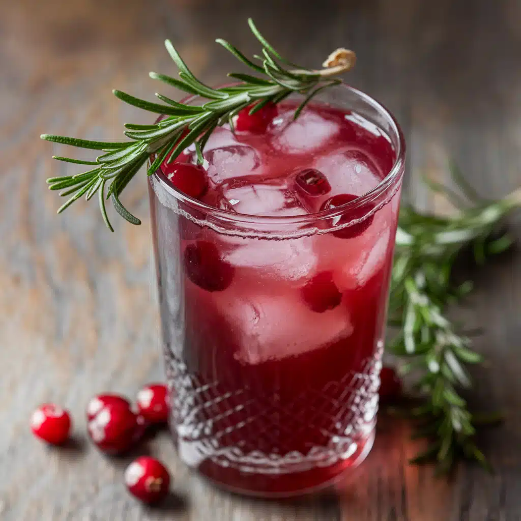 Cranberry Rosemary Mocktail
