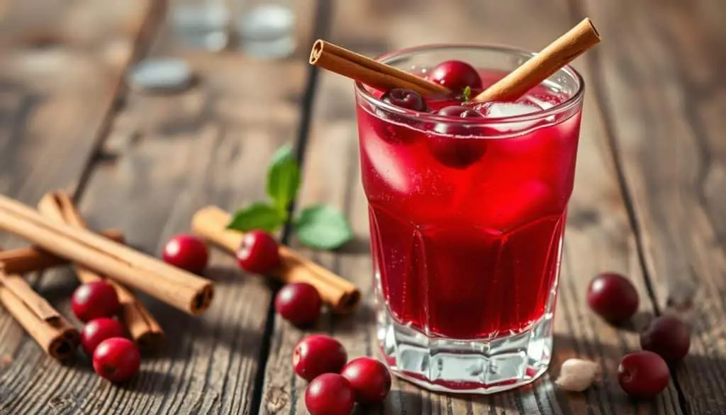 Cranberry benefits for mocktails