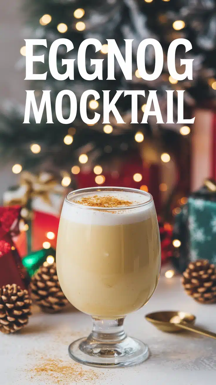 Eggnog Mocktail
