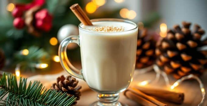 Eggnog Mocktail