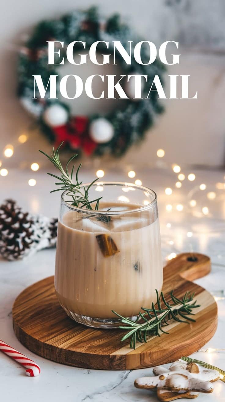 Eggnog Mocktail