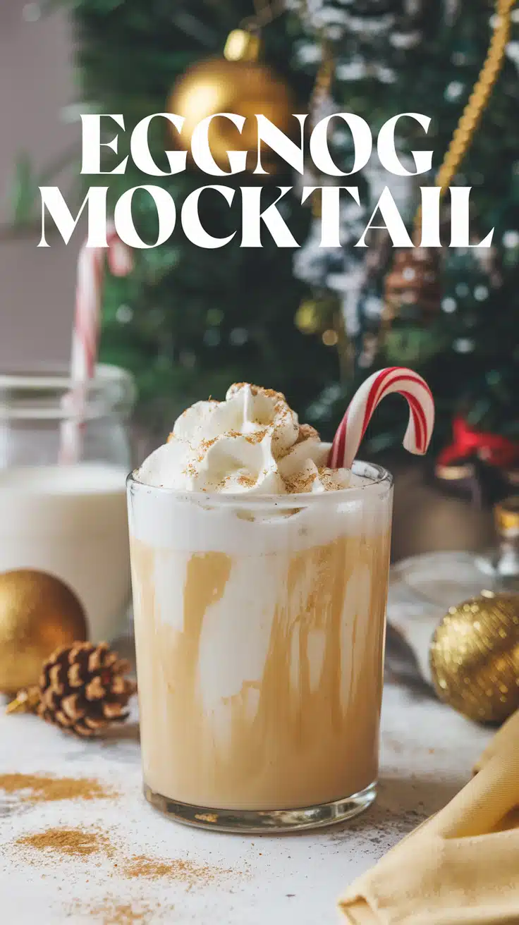 Eggnog Mocktail