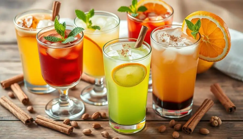 Healthy mocktail options