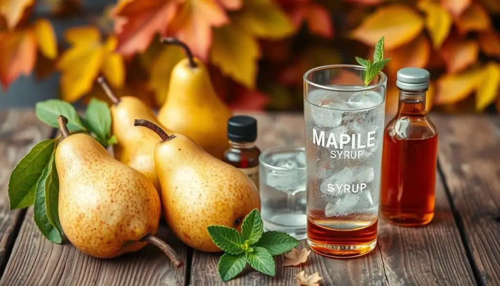 Maple Pear Fizz ingredients