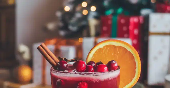 Mulled Cranberry Mocktail