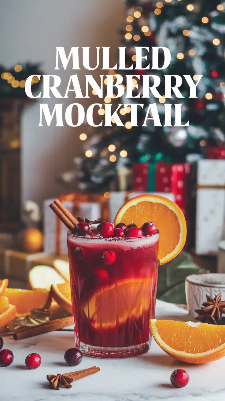 Mulled Cranberry Mocktail