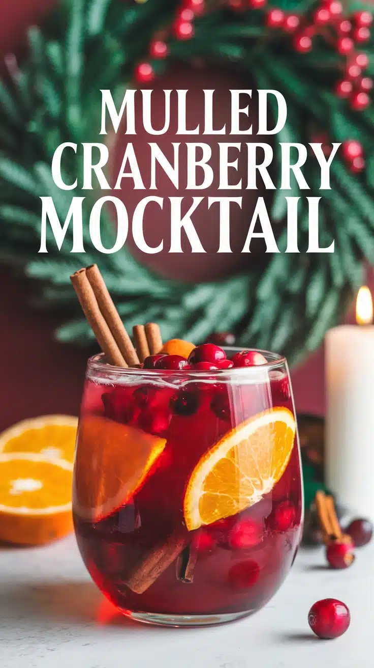 Mulled Cranberry Mocktail