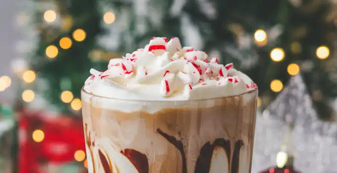 Peppermint Mocha Mocktail