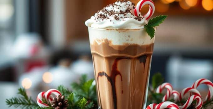 Peppermint Mocha Mocktail