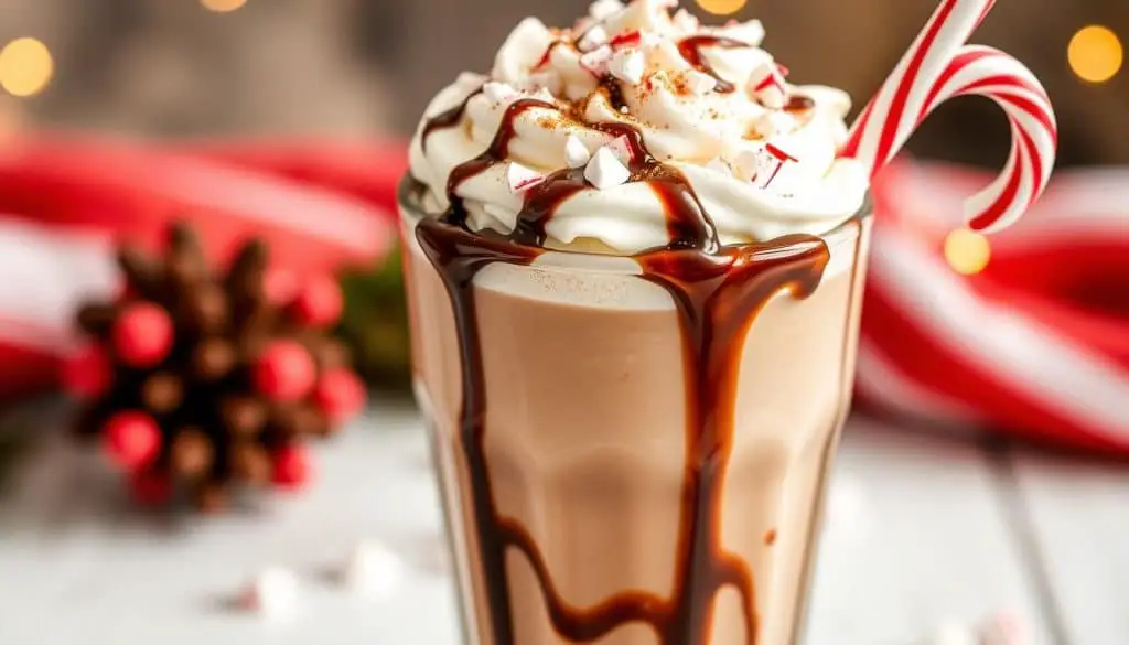 Peppermint Mocha toppings