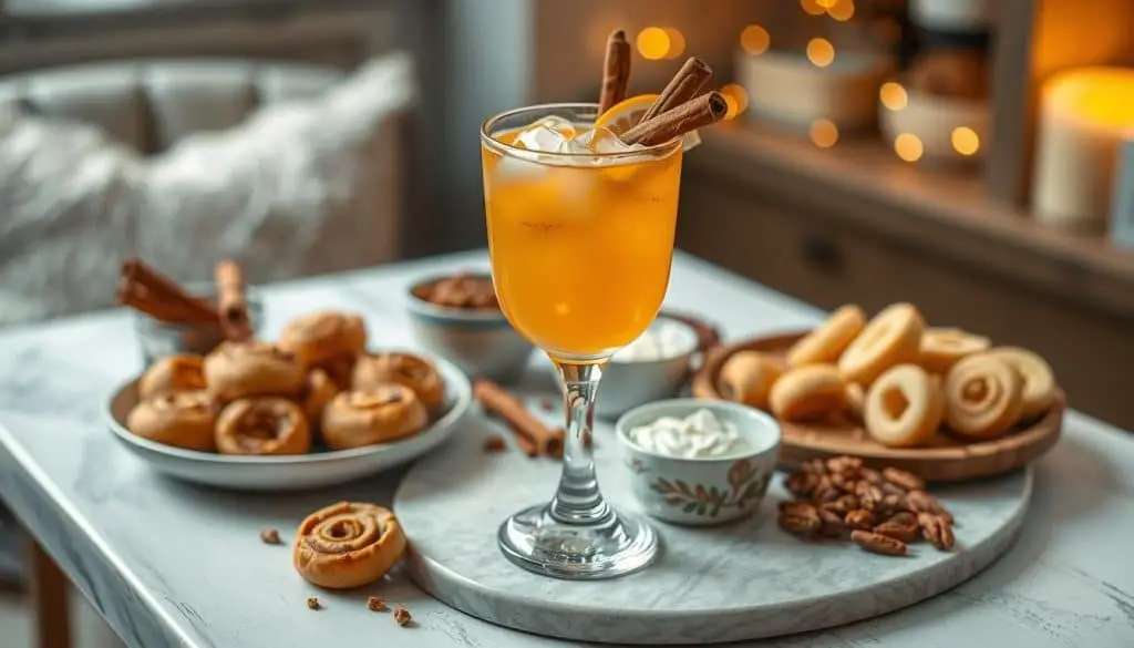 Snack pairing with mocktails