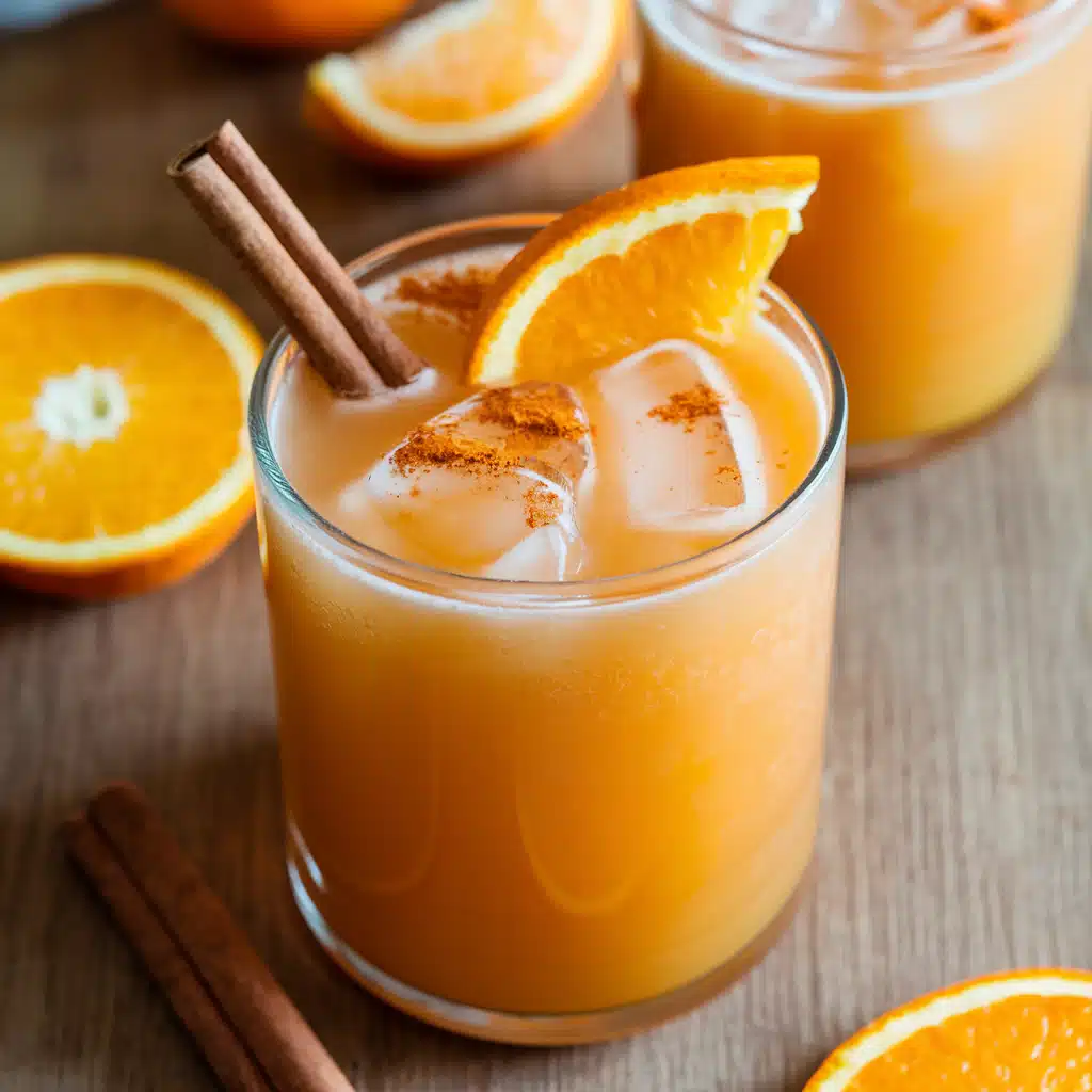 Spiced Orange Mocktail