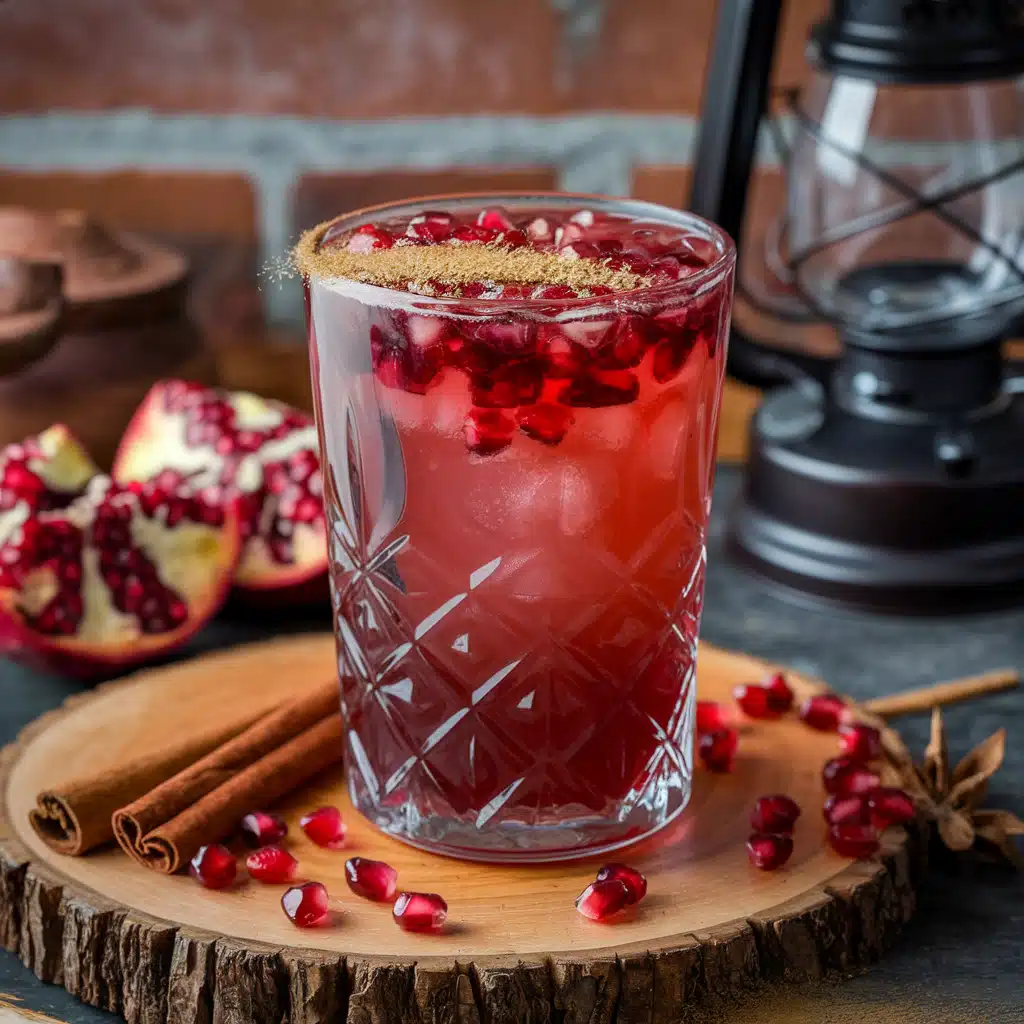 Spiced Pomegranate Mocktail