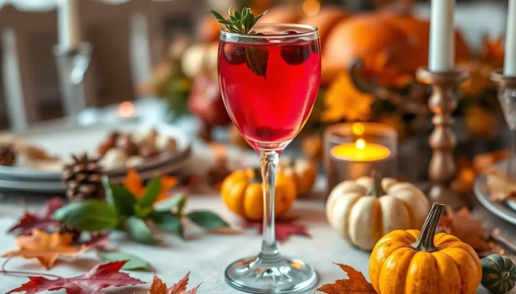 Thanksgiving mocktail