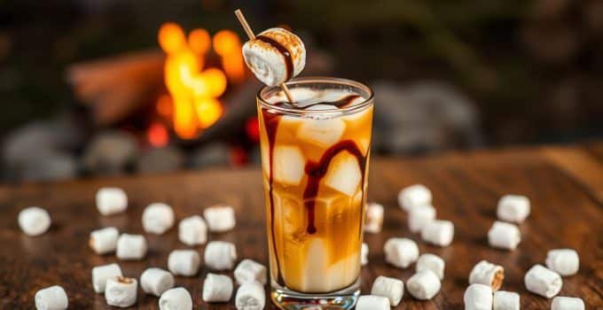Toasted Marshmallow Mocktail