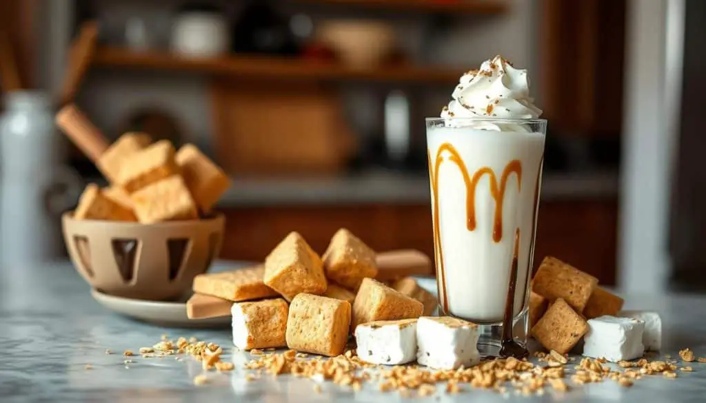 Toasted Marshmallow Mocktail ingredients