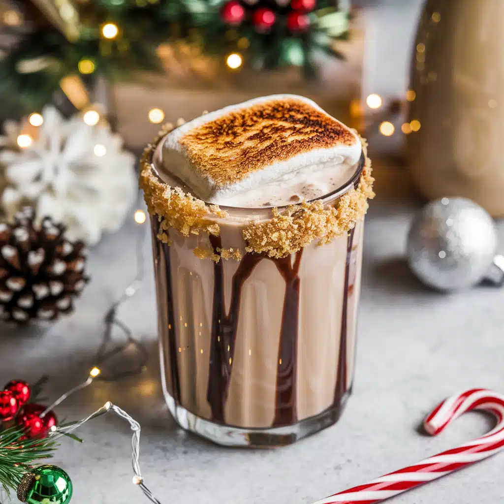 Toasted Marshmallow Mocktail