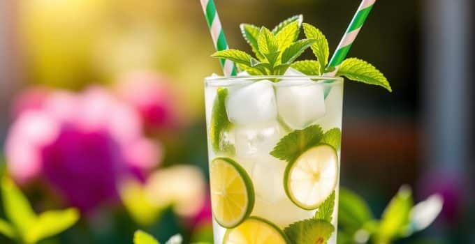 Virgin Mojito Mocktail