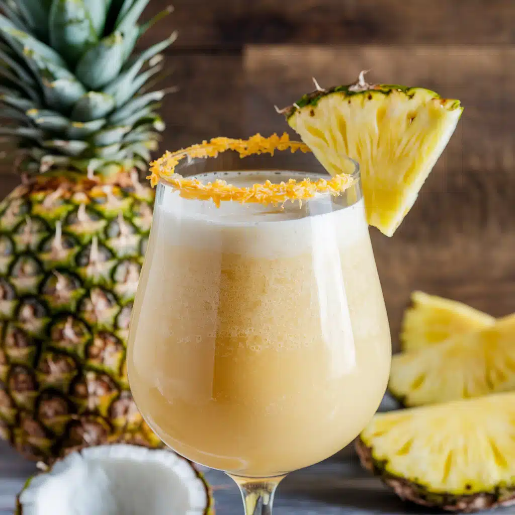 Virgin Pina Colada Mocktail