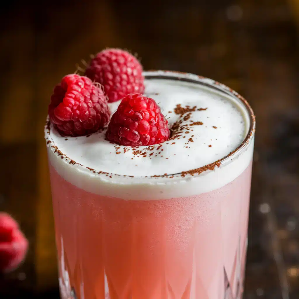 White Chocolate Raspberry Mocktail