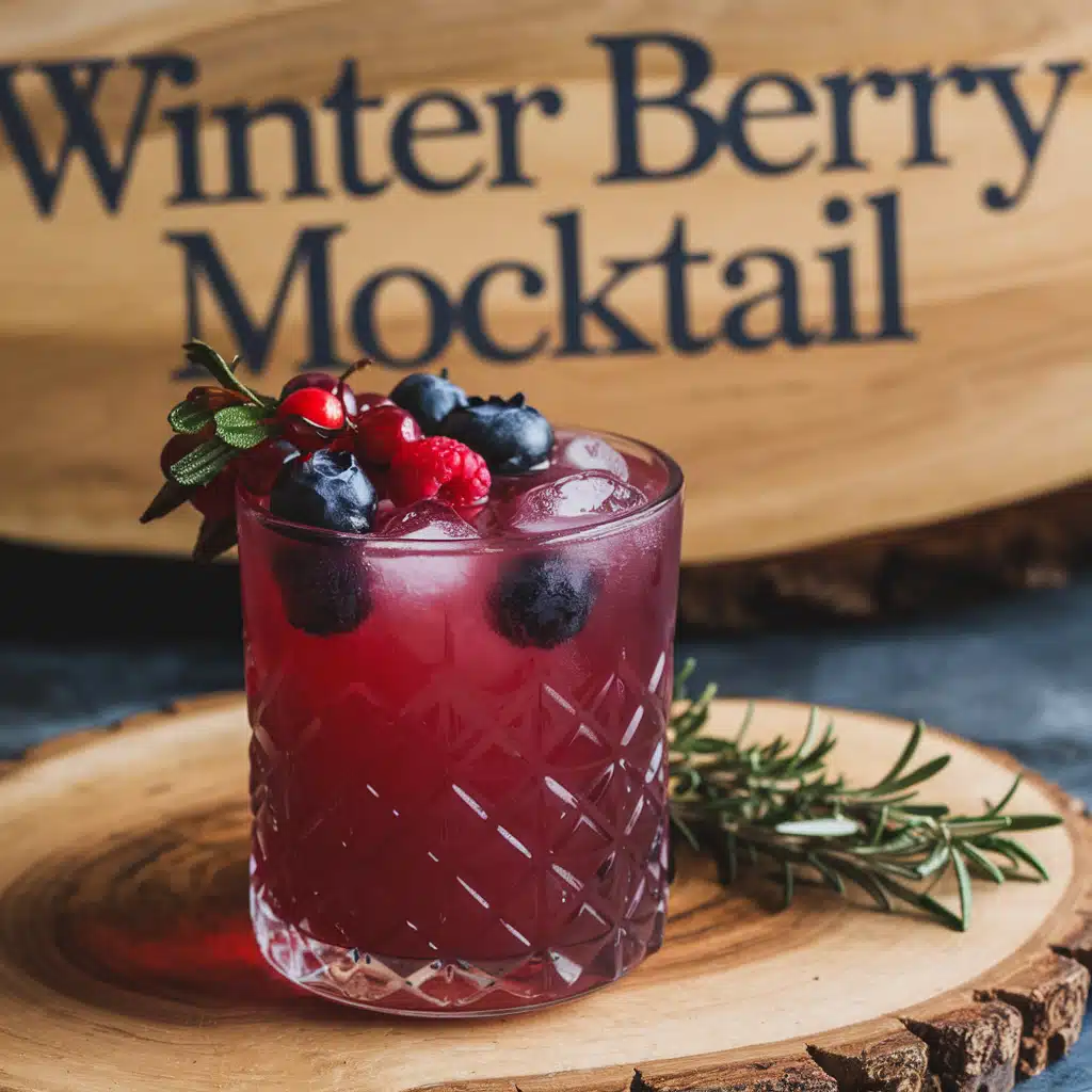 Winter Berry Mocktail
