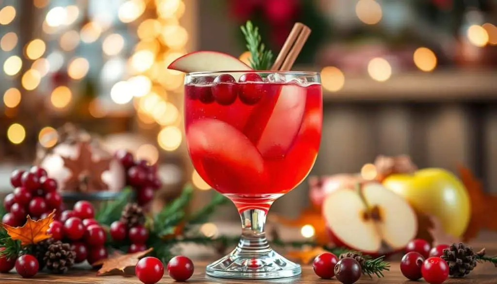 festive mocktail