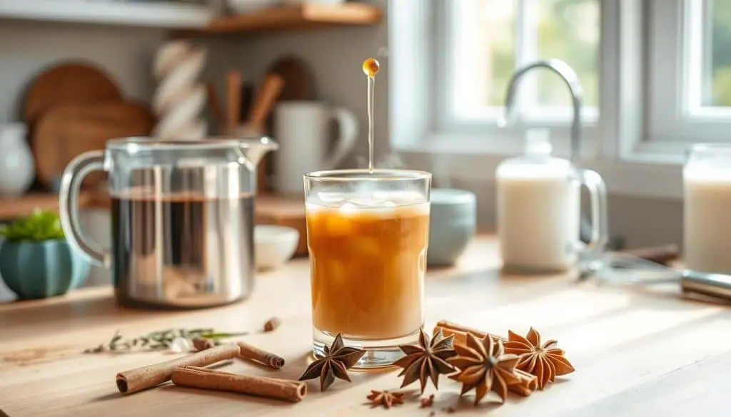 how to make Vanilla Chai Mocktail