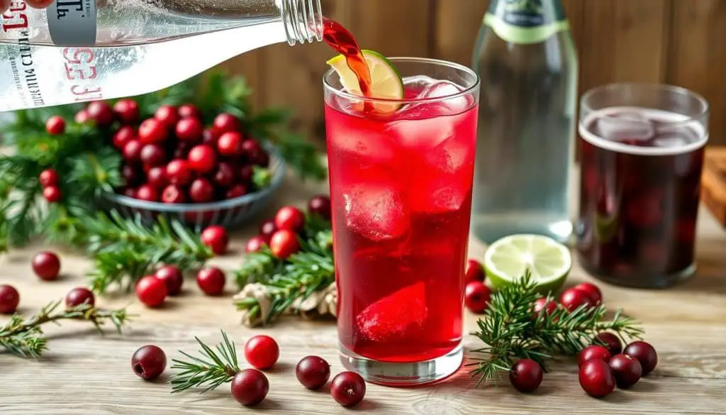 how to make cranberry mocktail