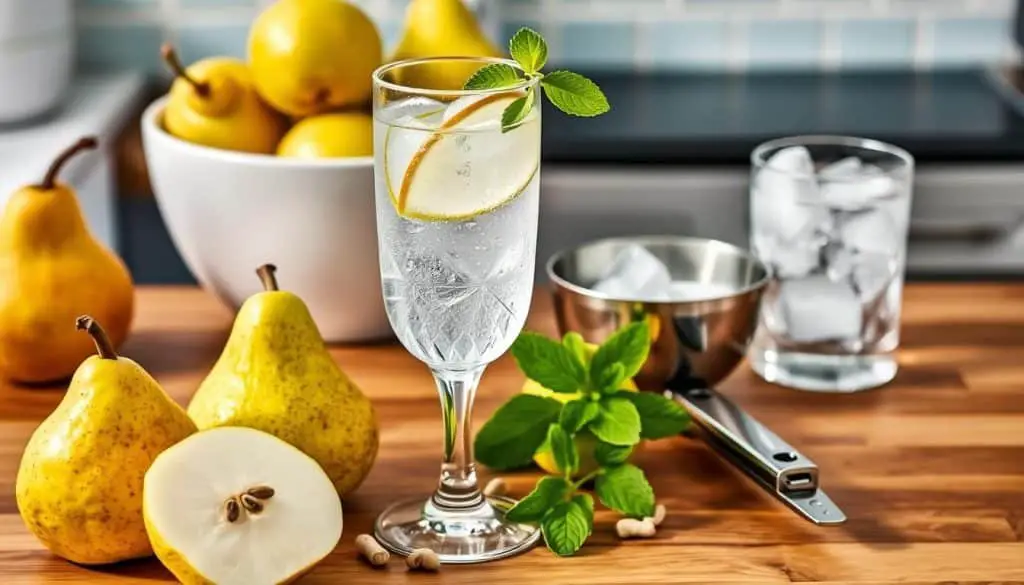 mocktail preparation steps