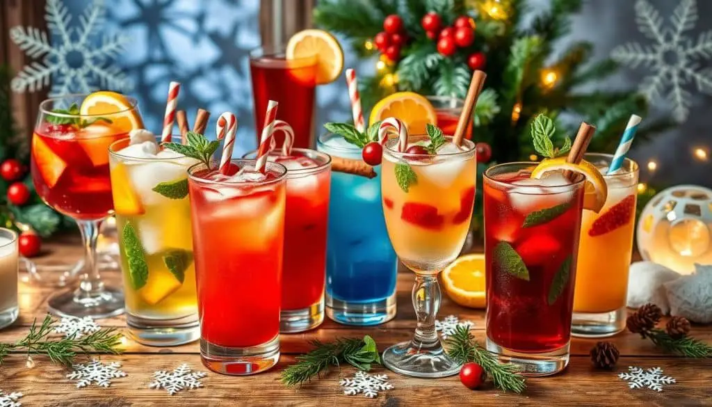 non-alcoholic festive drinks