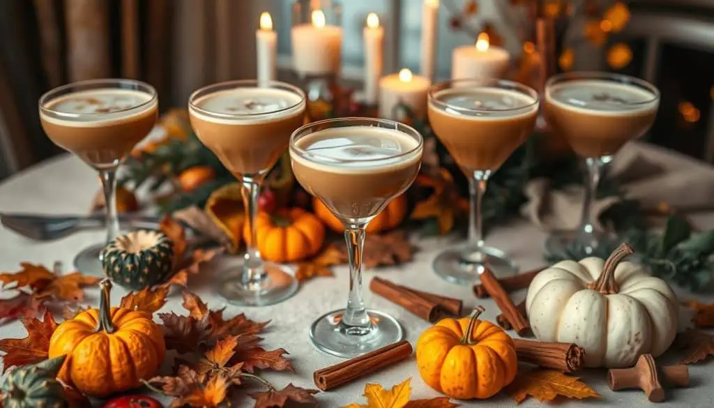 serving mocktails