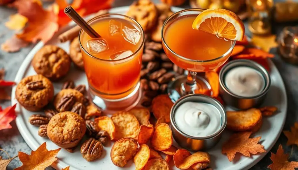snack pairings with Maple Pumpkin Mocktail