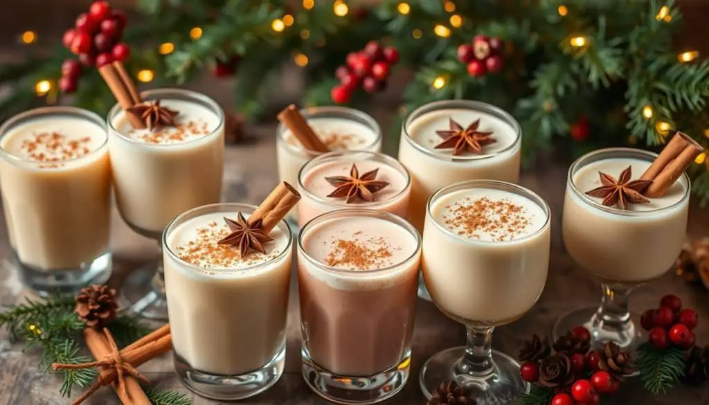 spiced eggnog variations