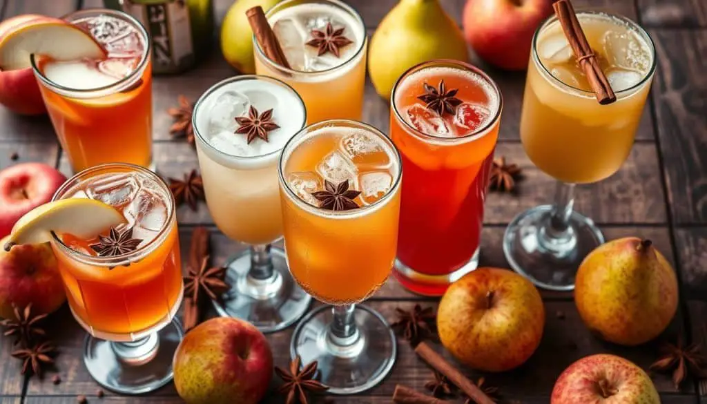 spiced mocktail variations