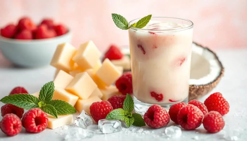 white chocolate mocktail ingredients