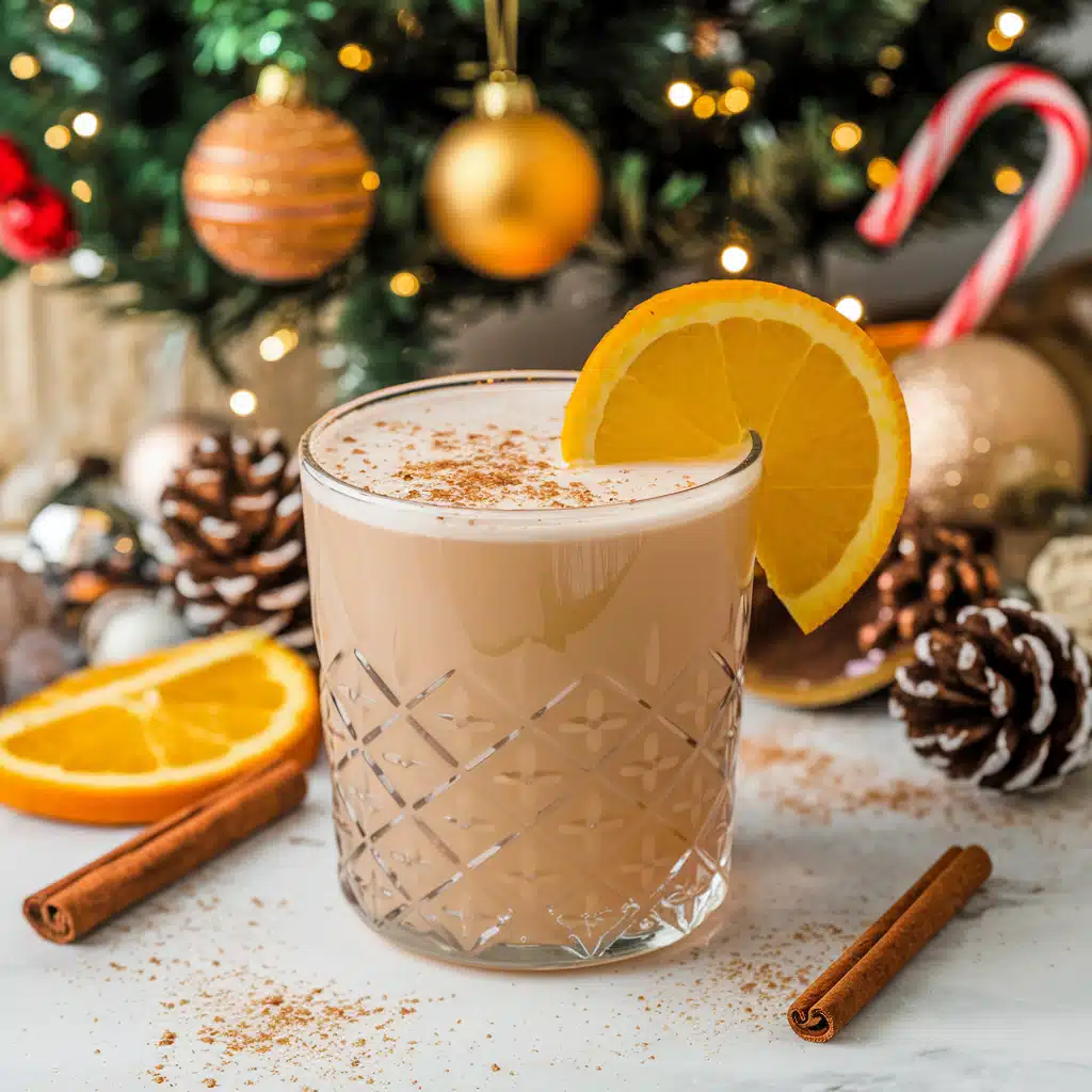 Almond Eggnog Mocktail