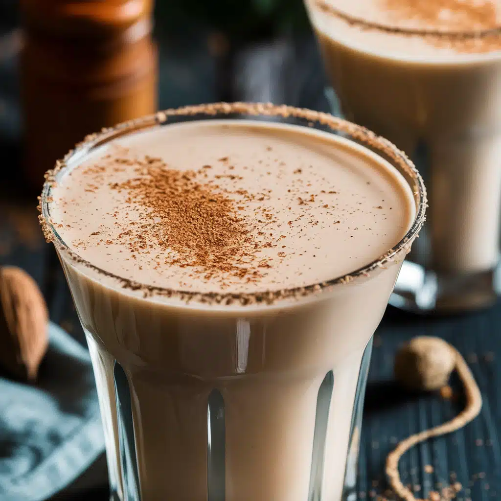 Almond Milk Nog Mocktail