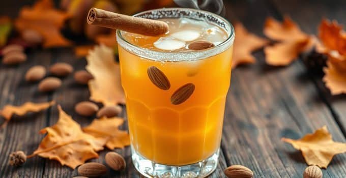 Almond Spiced Cider Mocktail