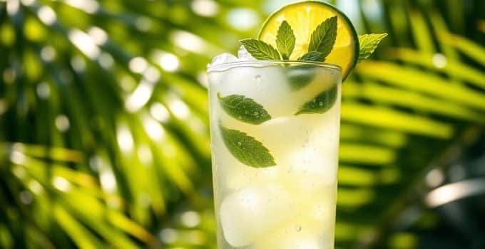 Aloe Vera Fizz Mocktail