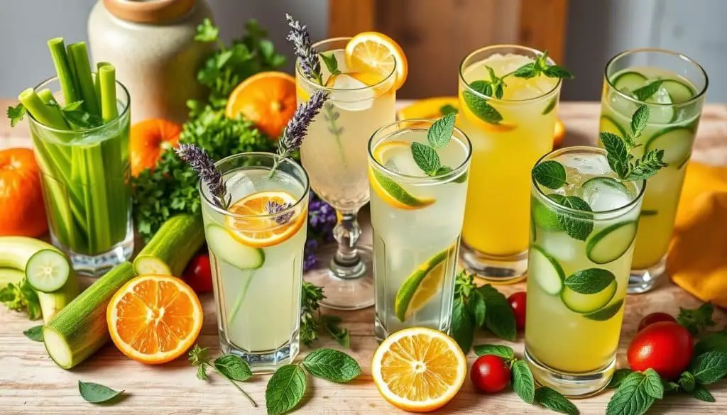 Alternative Variations in Botanical Mocktails