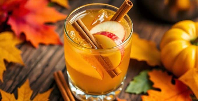 Apple Cider Punch Mocktail