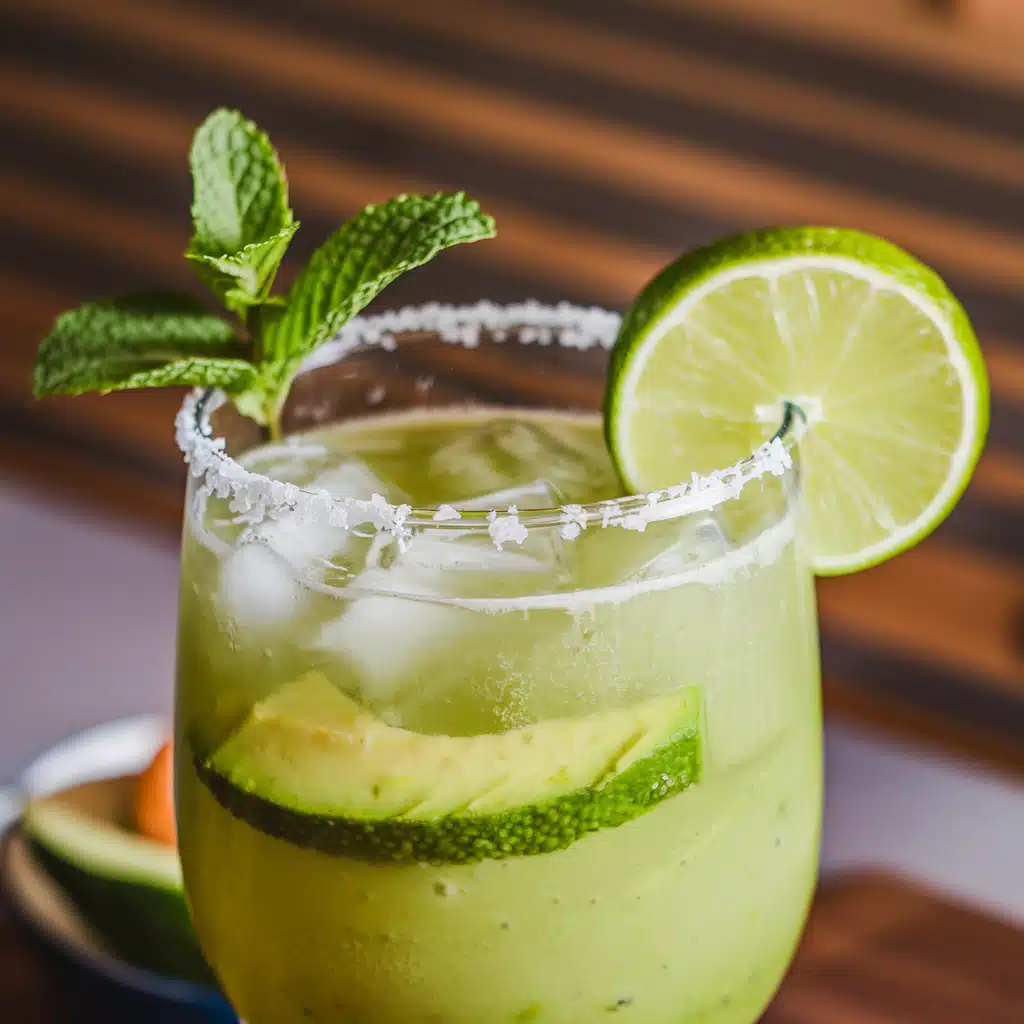 Avocado Lime Mocktail