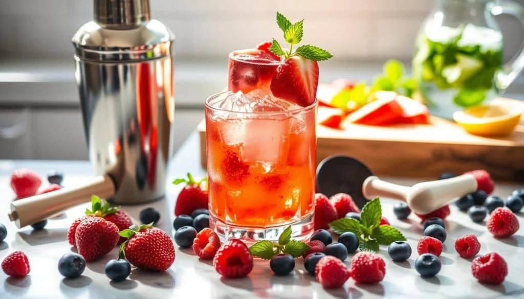 Berry Smash Recipe Preparation Steps