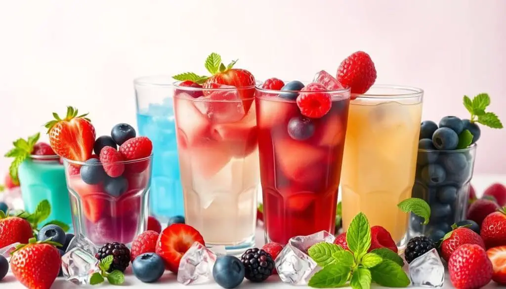 Berry Variations for Mocktail Substitutes